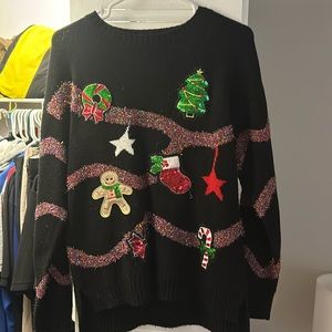 “Ugly” holiday sweater